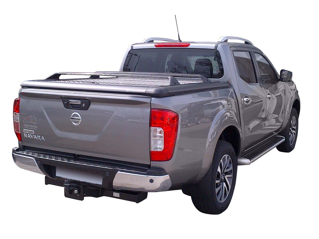 BARRES TRANSVERSALES POUR TONNEAU COVER UPSTONE NISSAN NP300 2016+ / RENAULT ALASKAN 2016+ (PAIRE)