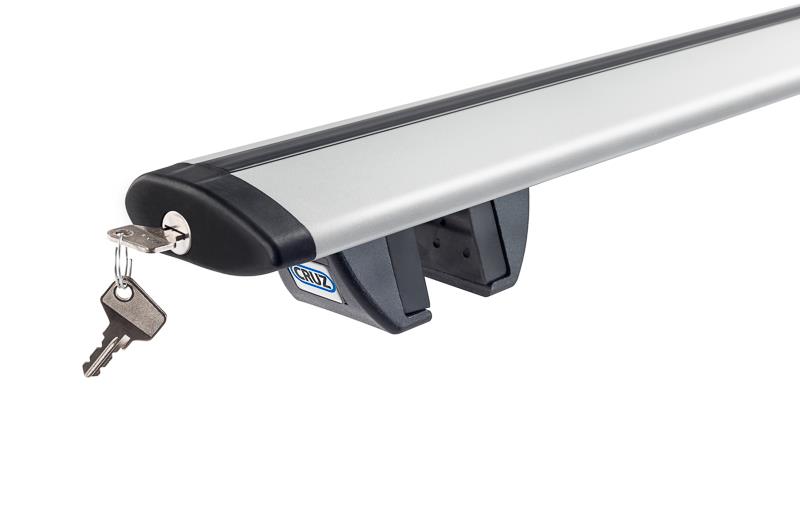 BARRES TRANSVERSALES AERODYNAMIQUES UNIVERSELLES HT 128CM (PAIRE) ALU