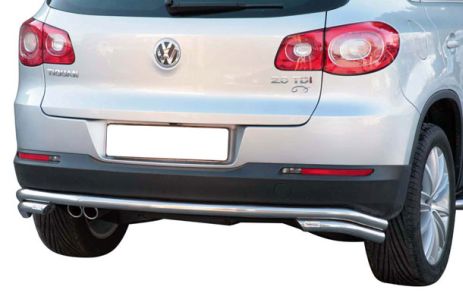 PARE CHOC ARRIERE DOUBLE ANGLE Ø50 VOLKSWAGEN TIGUAN 2008/2011