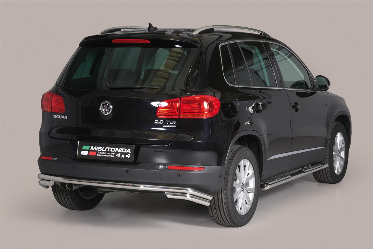 PARE CHOC ARRIERE DOUBLE ANGLE Ø 50 VOLKSWAGEN TIGUAN 2011+