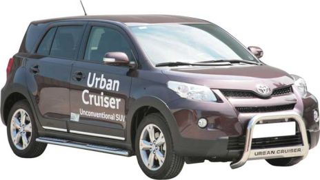 Tubes Marche Pieds Ovale Inox Design Toyota Urban Cruiser 2009+