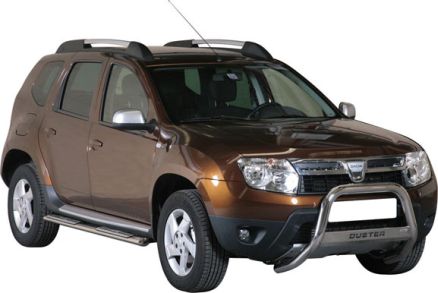 TUBES MARCHE PIEDS OVALE INOX DESIGN DACIA DUSTER 2010/2017