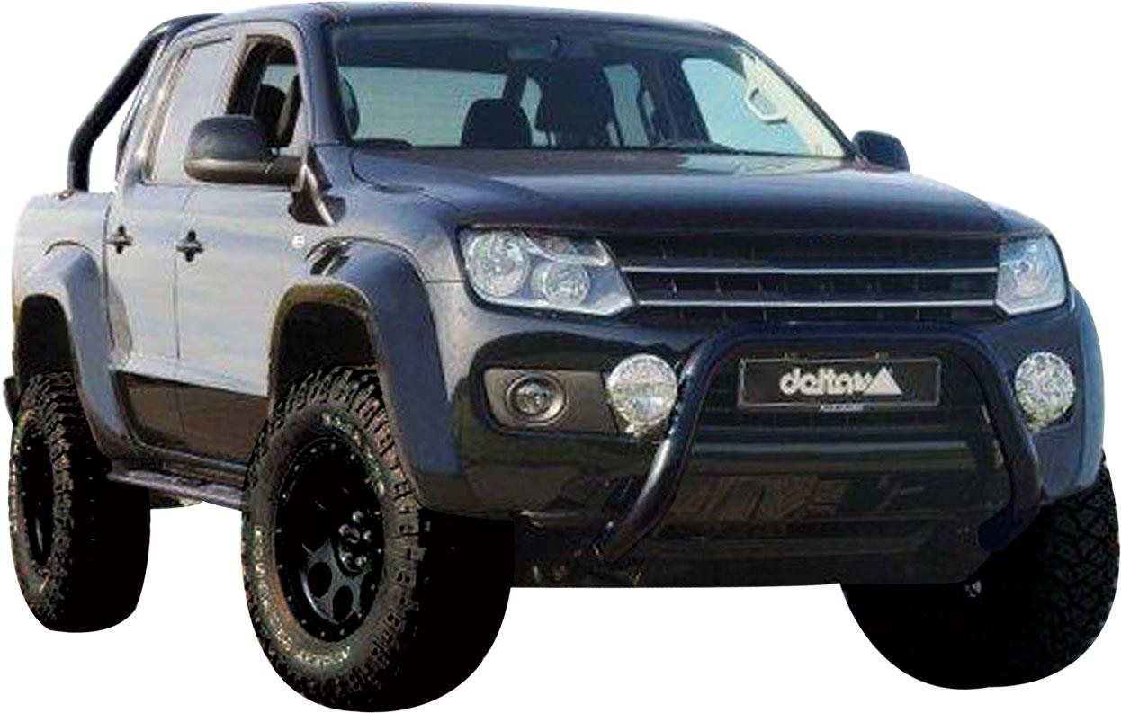 TUBES MARCHE PIEDS OVALE NOIR FORD RANGER 2012/2022 / 2023+ DOUBLE CAB 
