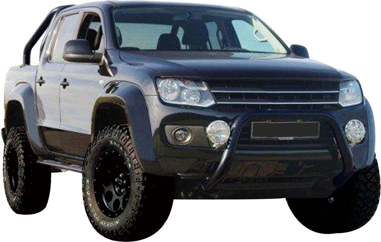 MARCHE PIEDS OVALE INOX ISUZU D-MAX 2012/2020 CREW CAB THERMOLAQUE NOIR 