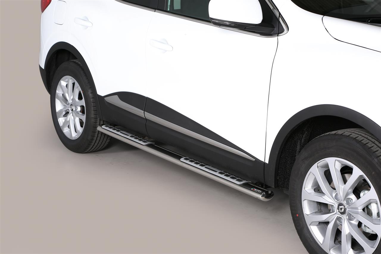 TUBES MARCHE PIEDS OVALE INOX DESIGN RENAULT KADJAR 2015/2018