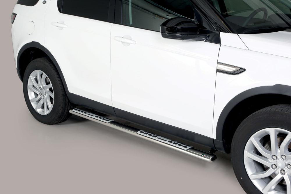 TUBES MARCHE PIEDS OVALE NOIR DESIGN LAND ROVER DISCOVERY SPORT 5 18+