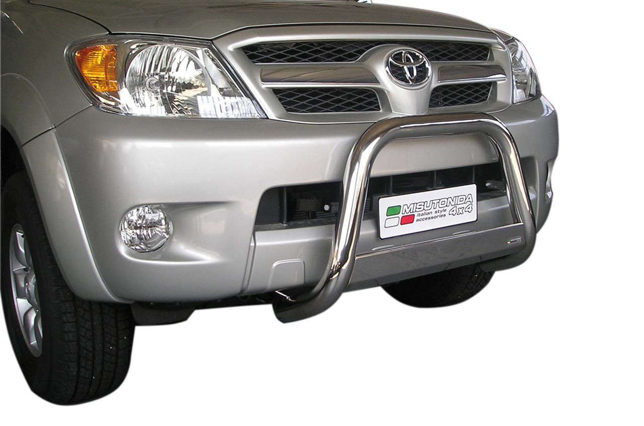 MEDIUM BAR INOX Ø 63 TOYOTA VIGO/HILUX 2006/2011 CE