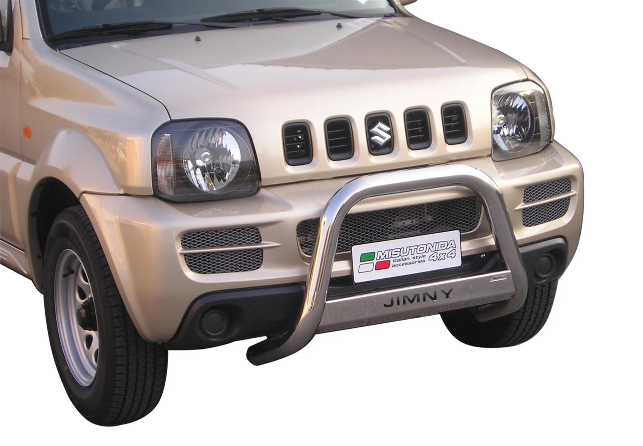 MEDIUM BAR INOX Ø 63 SUZUKI JIMNY 2006+ DIESEL + ESSENCE CE