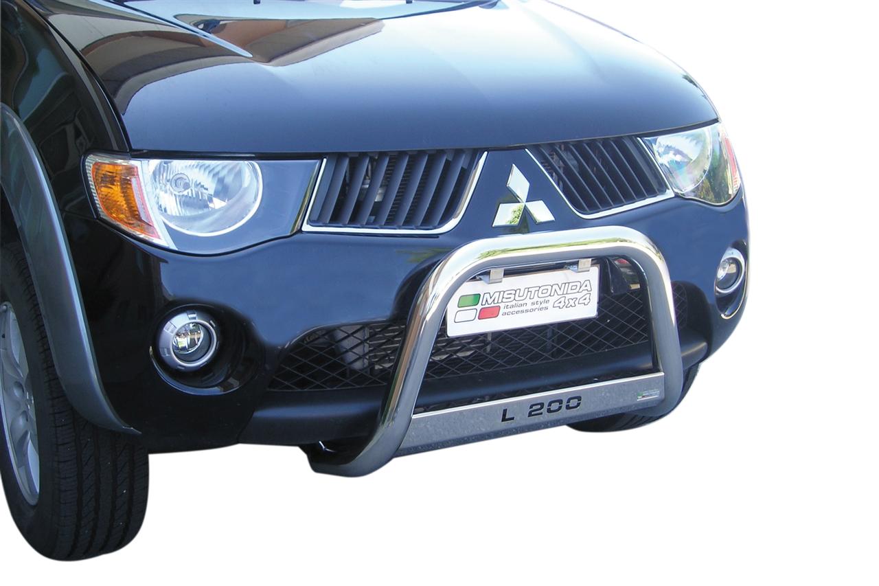 MEDIUM BAR INOX Ø 63 MITSUBISHI L200 2006/2009 CE