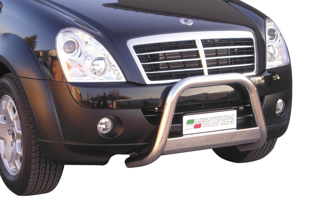 MEDIUM BAR INOX Ø 63 SSANGYONG REXTON II 2007+ CE