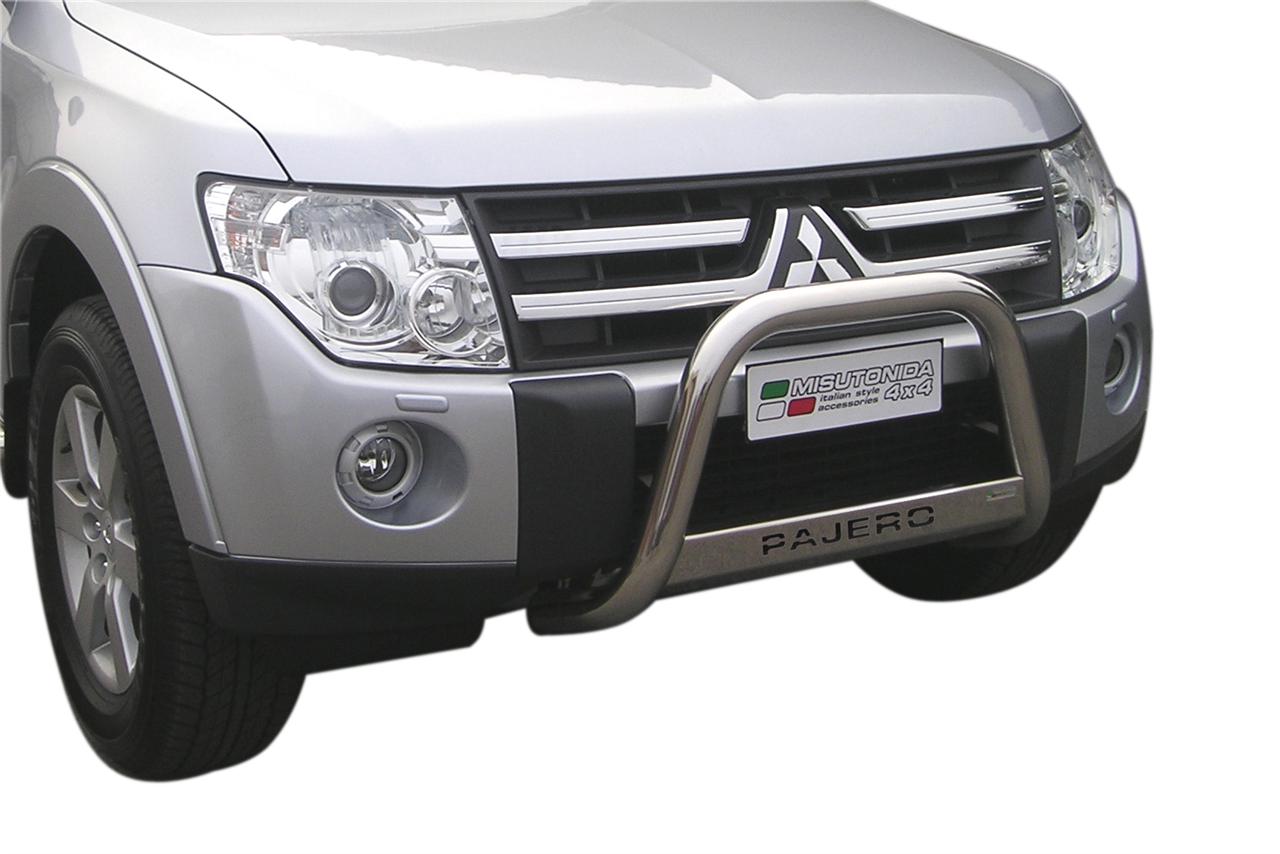 MEDIUM BAR INOX Ø 63 MITSUBISHI PAJERO DID 2007+ CE