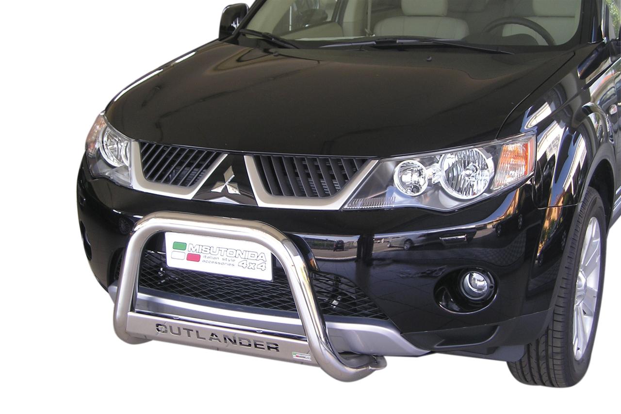 MEDIUM BAR INOX Ø 63 MITSUBISHI OUTLANDER 2007/2009 CE