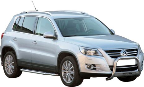 MEDIUM BAR INOX Ø 63 VOLKSWAGEN TIGUAN 2008+ CE