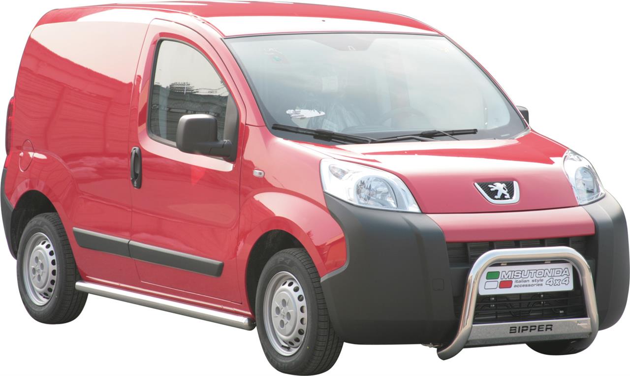 MEDIUM BAR INOX Ø 63 PEUGEOT BIPPER 2008+ CE