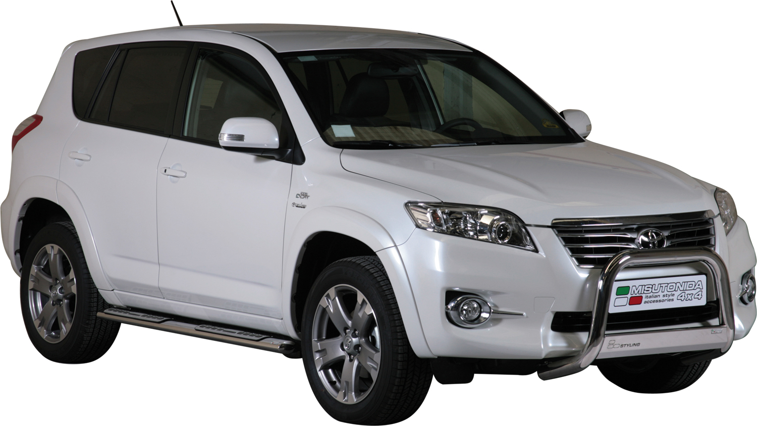 MEDIUM BAR INOX Ø 63 TOYOTA RAV4 2010/2012 + CE