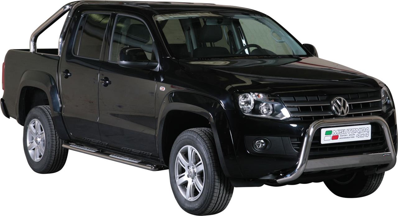 MEDIUM BAR INOX Ø 63 VOLKSWAGEN AMAROK 2010+ CE