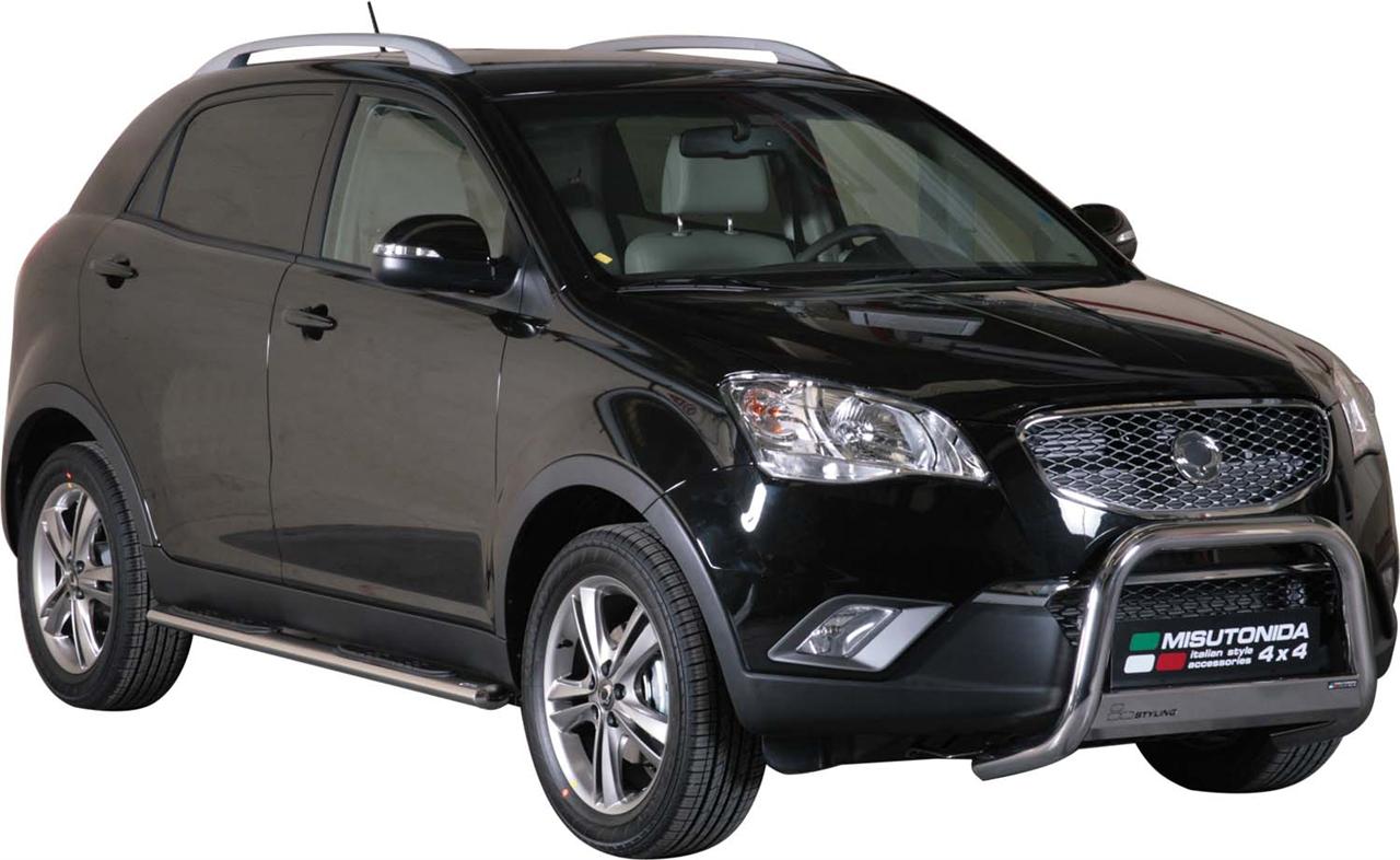 MEDIUM BAR INOX Ø 63 SSANGYONG KORANDO 2011+ CE
