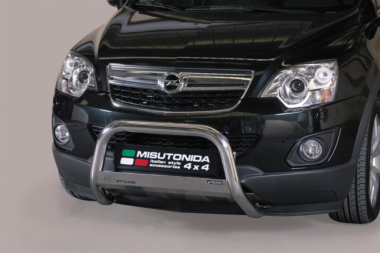 MEDIUM BAR INOX Ø 63 OPEL ANTARA 2011+ CE