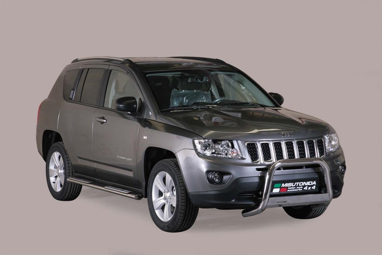 MEDIUM BAR INOX Ø 63 JEEP COMPASS 2011/2017 CE
