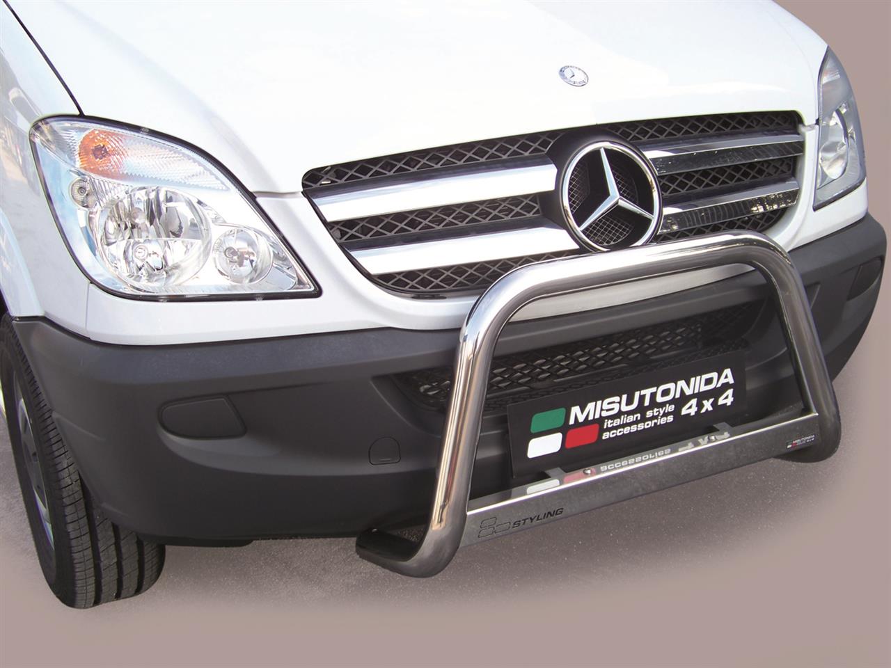 MEDIUM BAR INOX Ø 63 MERCEDES SPRINTER 2007/2012 CE