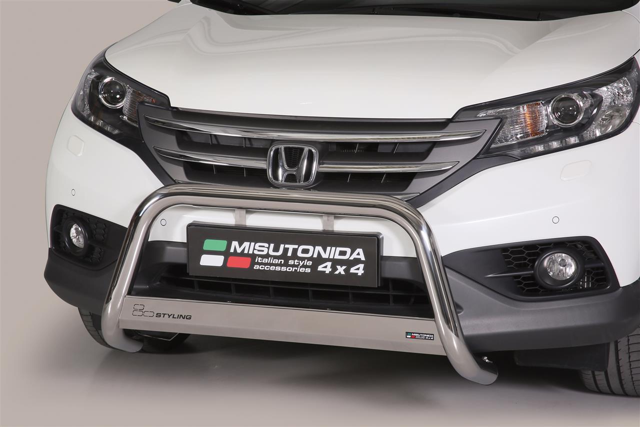 MEDIUM BAR INOX Ø 63 HONDA CRV 2012+ CE