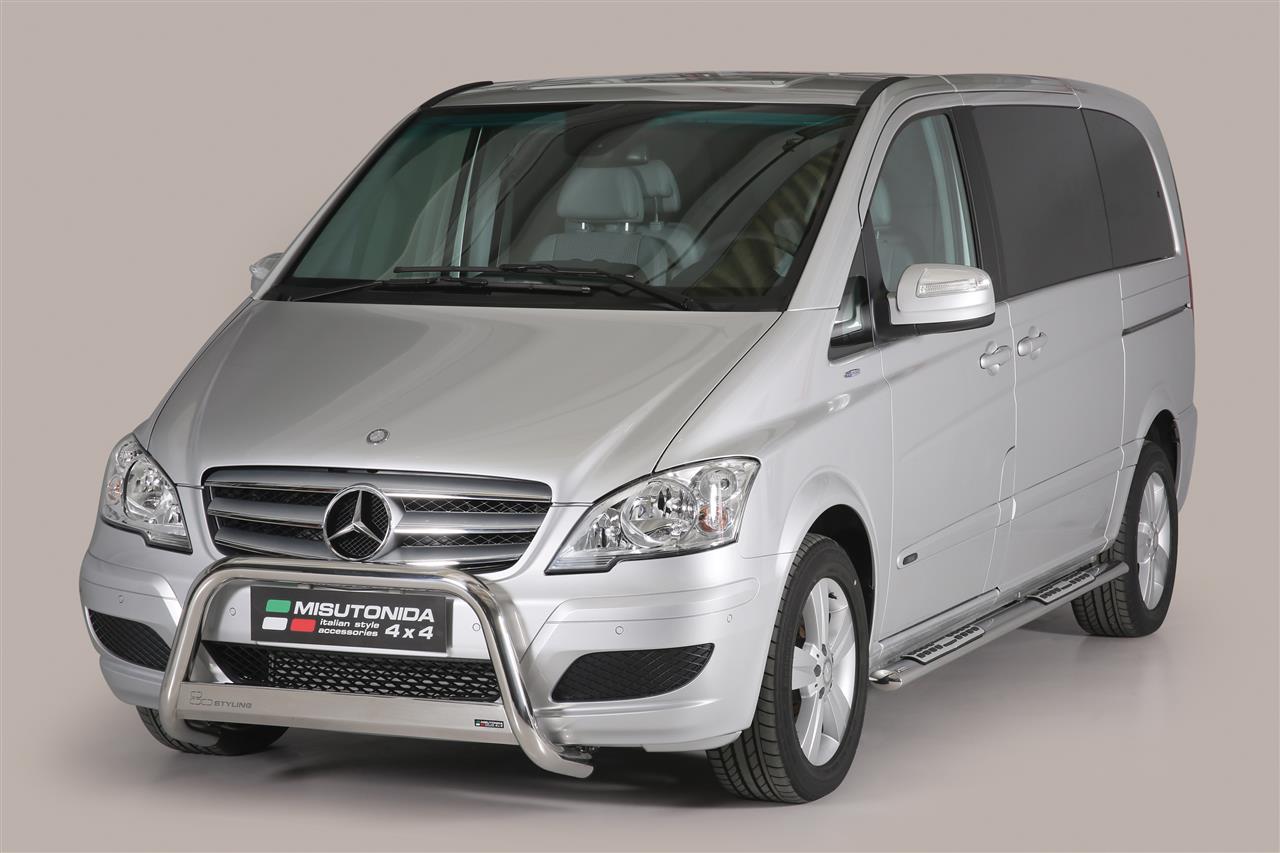 MEDIUM BAR INOX Ø 63 MERCEDES VITO/VIANO 2010/2013 CE