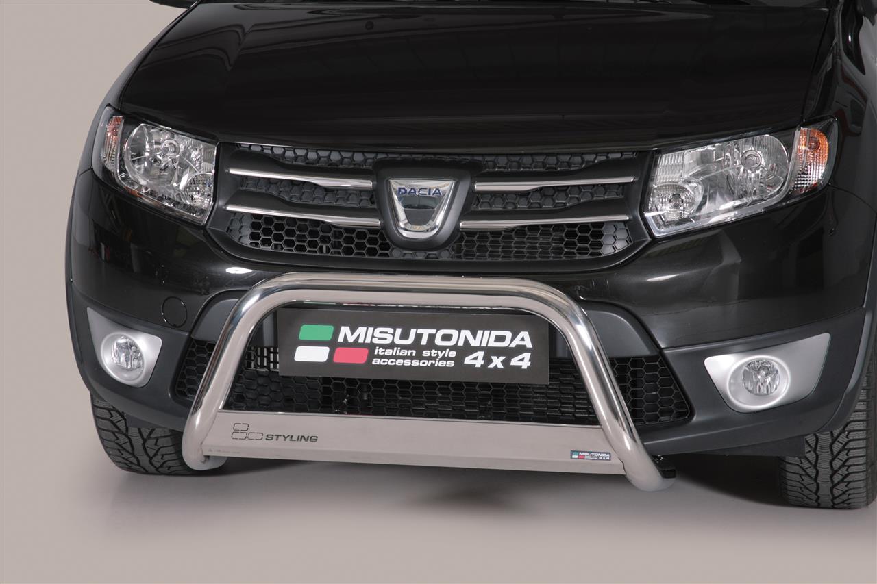 MEDIUM BAR INOX Ø 63 DACIA SANDERO STEPWAY 2013+ CE