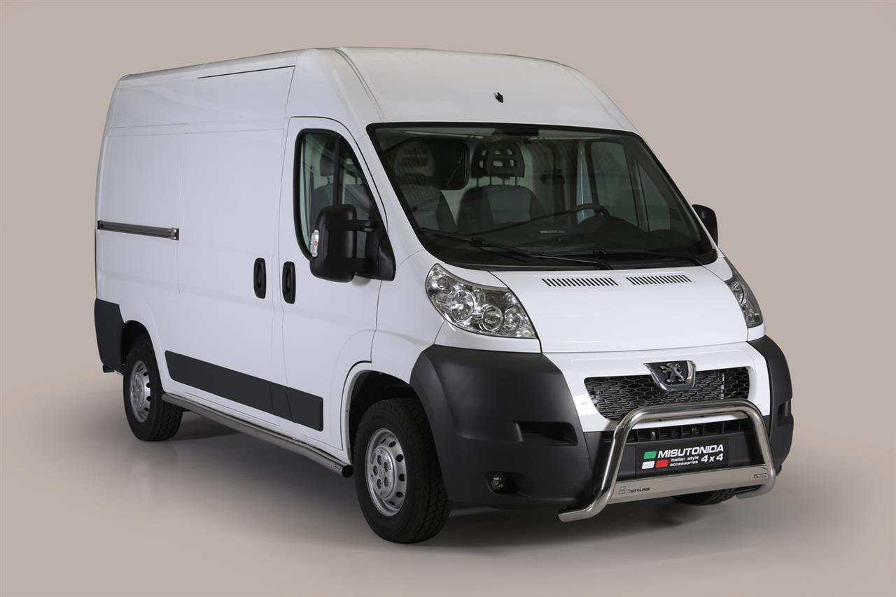 MEDIUM BAR INOX Ø 63 PEUGEOT BOXER 2006/2013 CE
