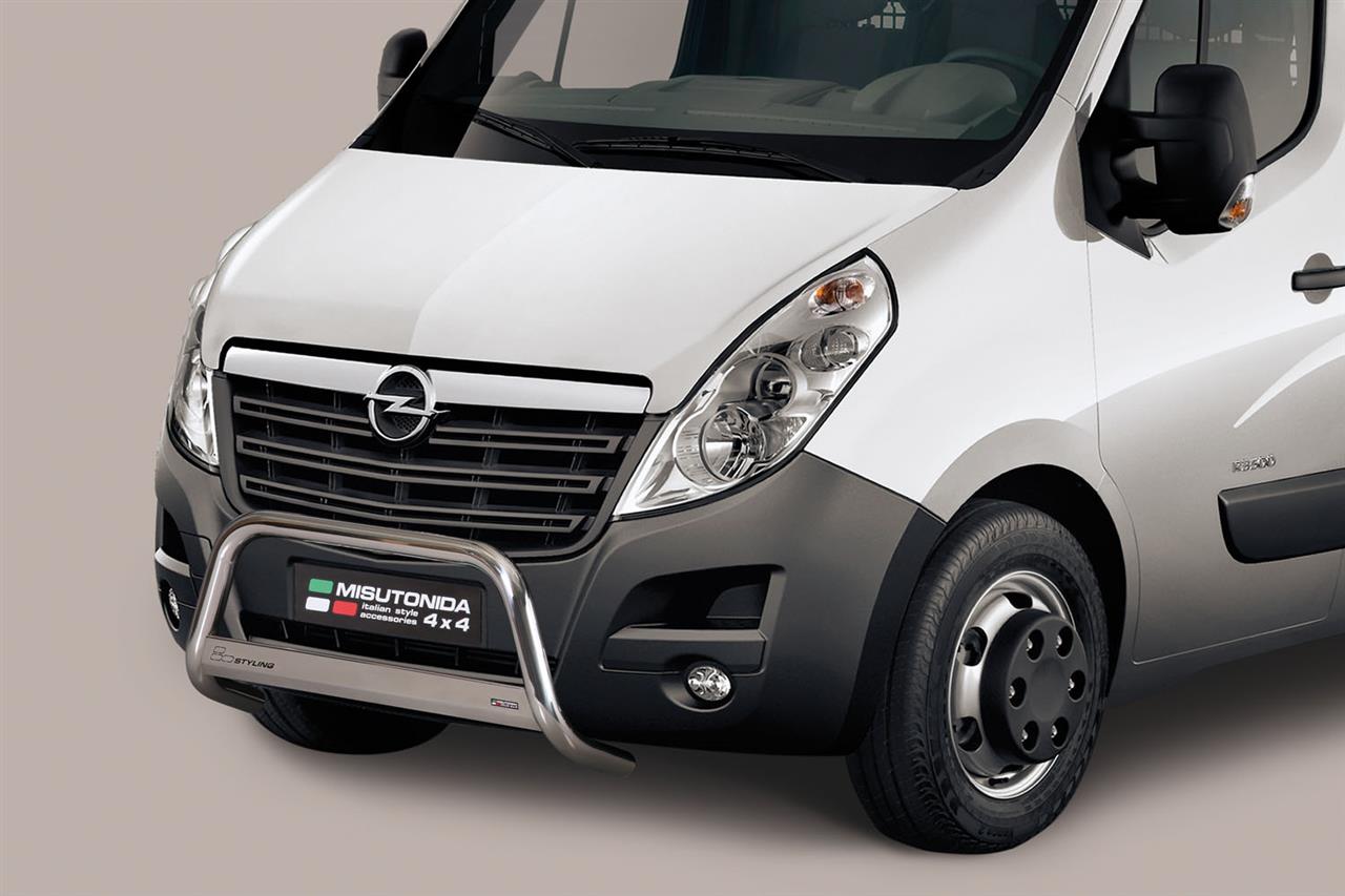 MEDIUM BAR INOX Ø 63 OPEL MOVANO 2010/2020 CE