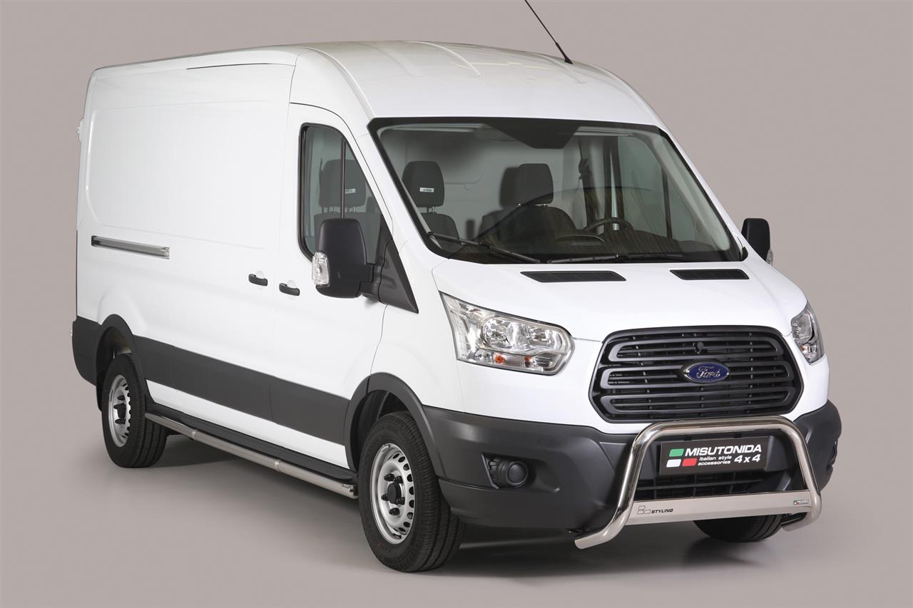 MEDIUM BAR INOX Ø 63 FORD TRANSIT 2014+ CE
