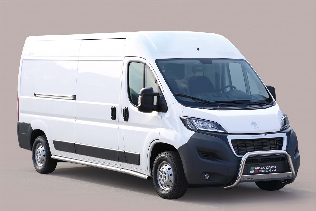 MEDIUM BAR INOX Ø 63 PEUGEOT BOXER 2014+ CE
