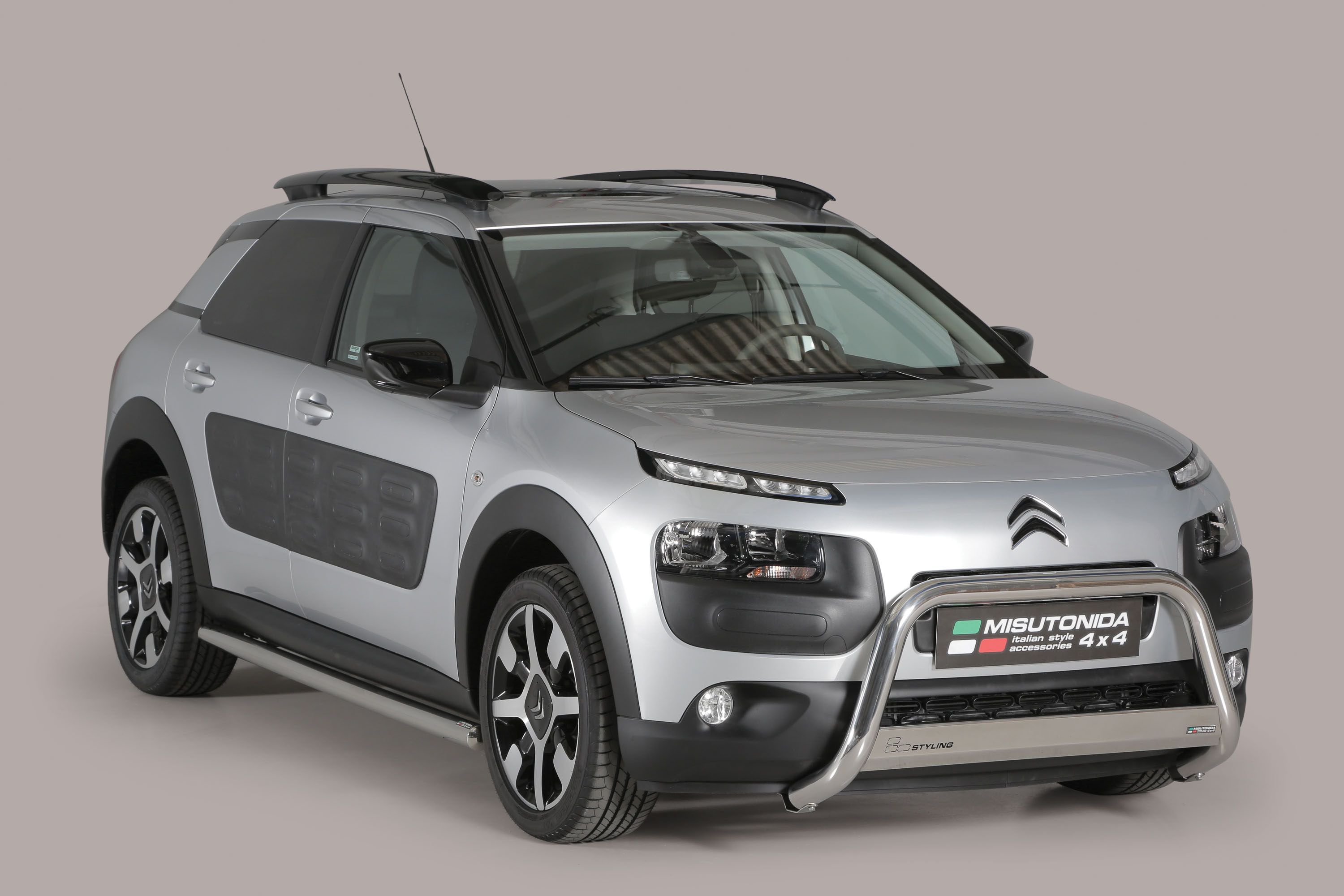MEDIUM BAR INOX Ø 63 CITROEN C4 CACTUS 2015+ CE