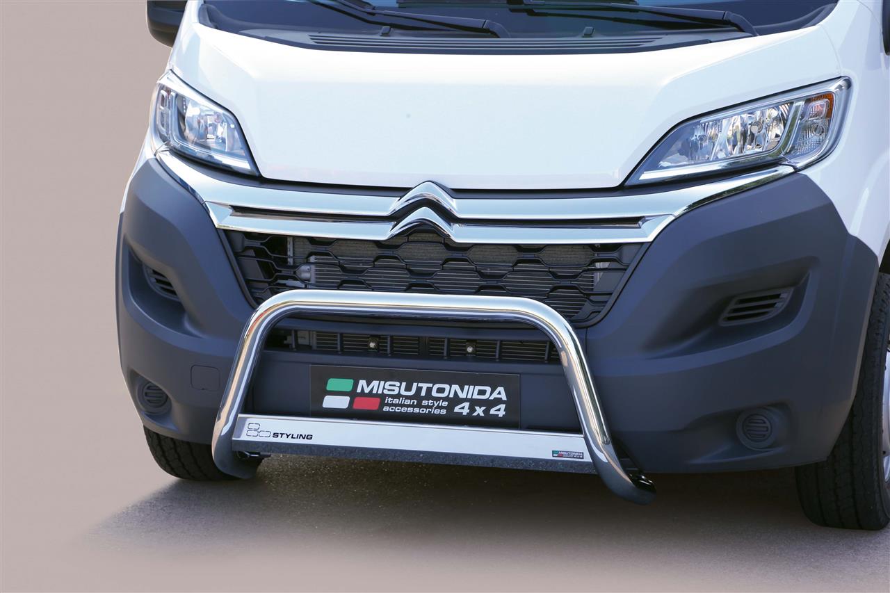 MEDIUM BAR INOX Ø 63 CITROEN JUMPER 2014+ CE