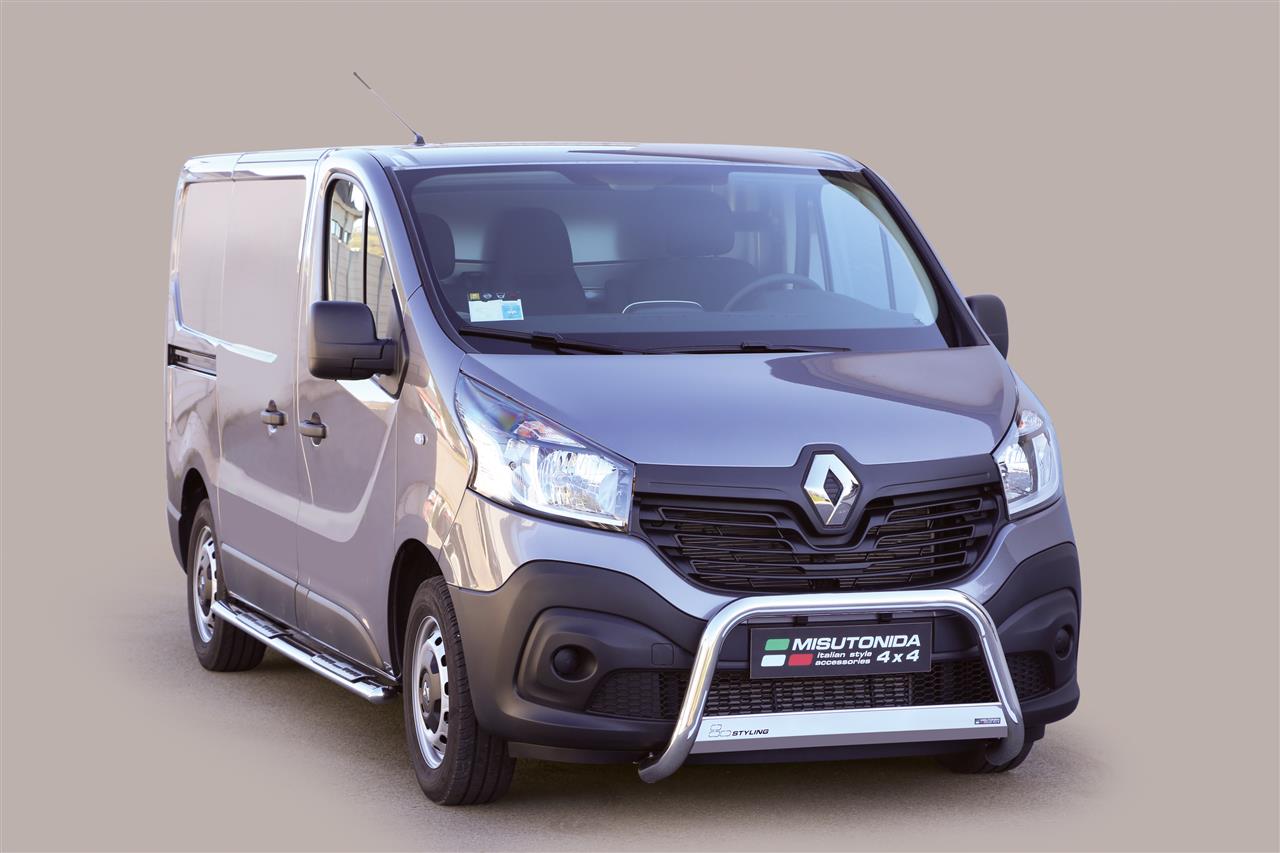 MEDIUM BAR INOX Ø 63 RENAULT TRAFIC 2014+ CE