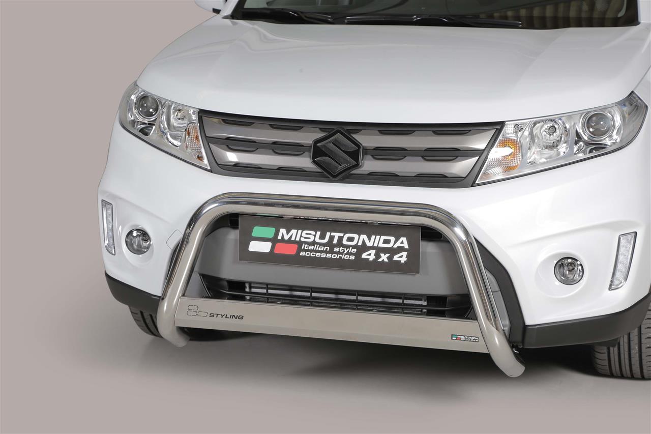 MEDIUM BAR INOX Ø 63 SUZUKI VITARA 2015+ CE