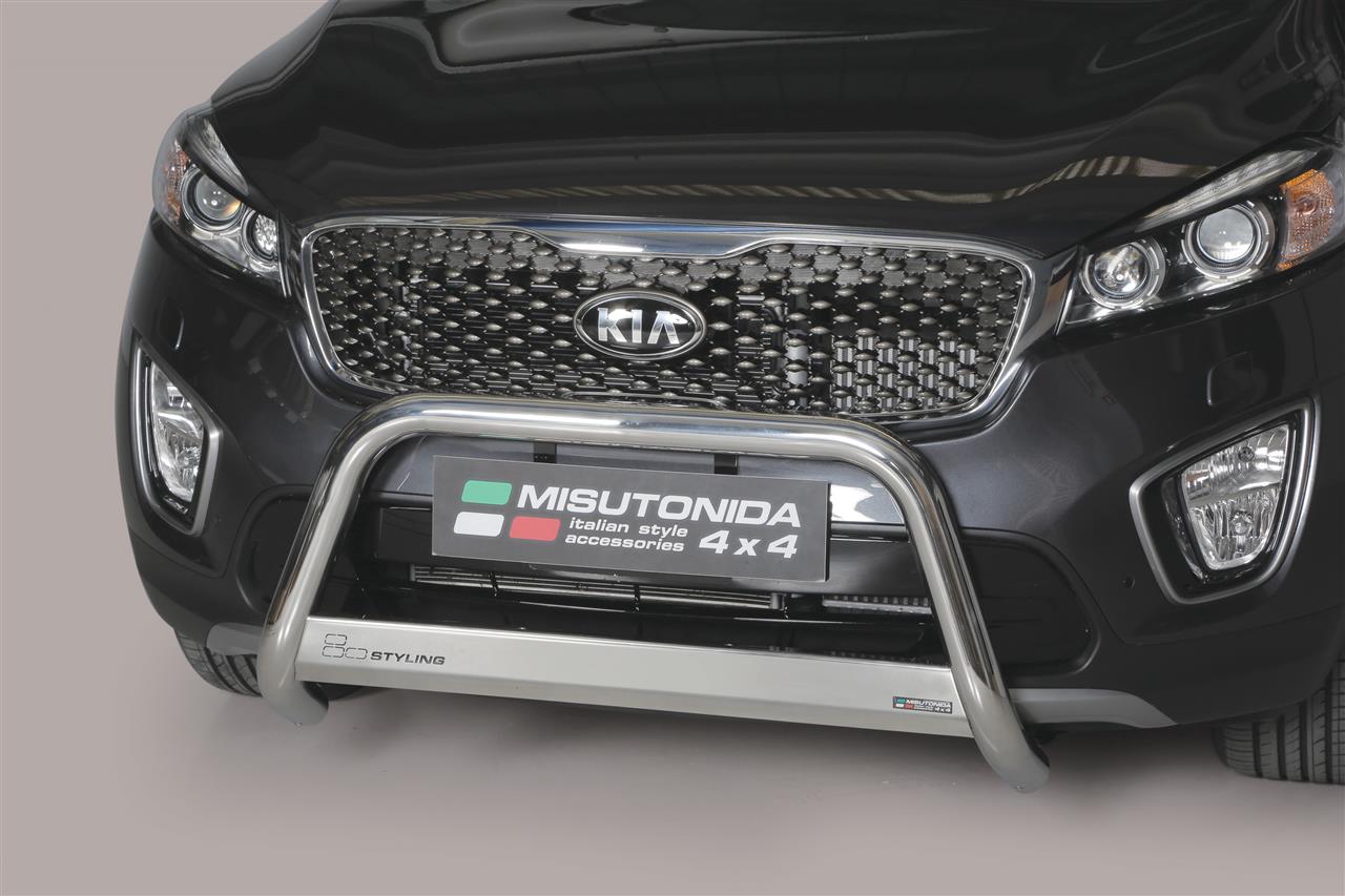 MEDIUM BAR INOX Ø 63 KIA SORENTO 2015/2018 CE