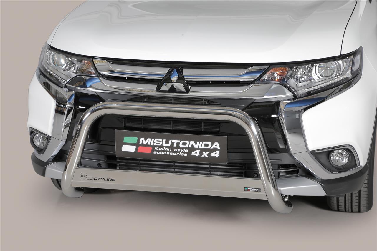 MEDIUM BAR INOX Ø 63 MITSUBISHI OUTLANDER 2015+/2020+ CE