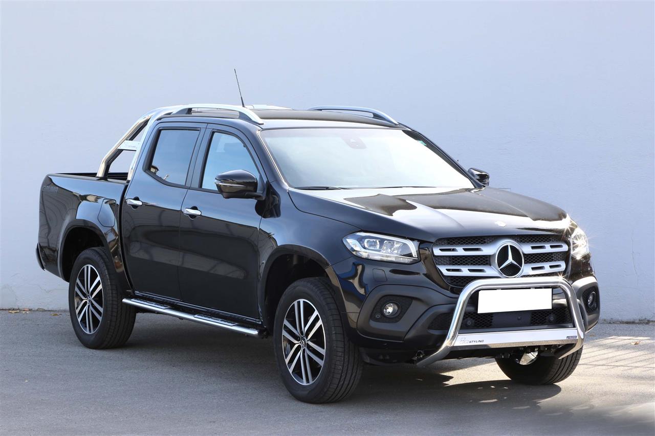 MEDIUM BAR INOX Ø 63 MERCEDES CLASSE-X 2017+ CE