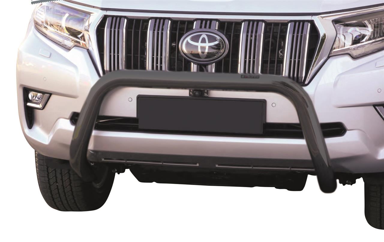 MEDIUM BAR NOIR Ø 63 TOYOTA LAND CRUISER 2018+ 3/5PORTES CE COMPATIBLE CAMERA AVANT