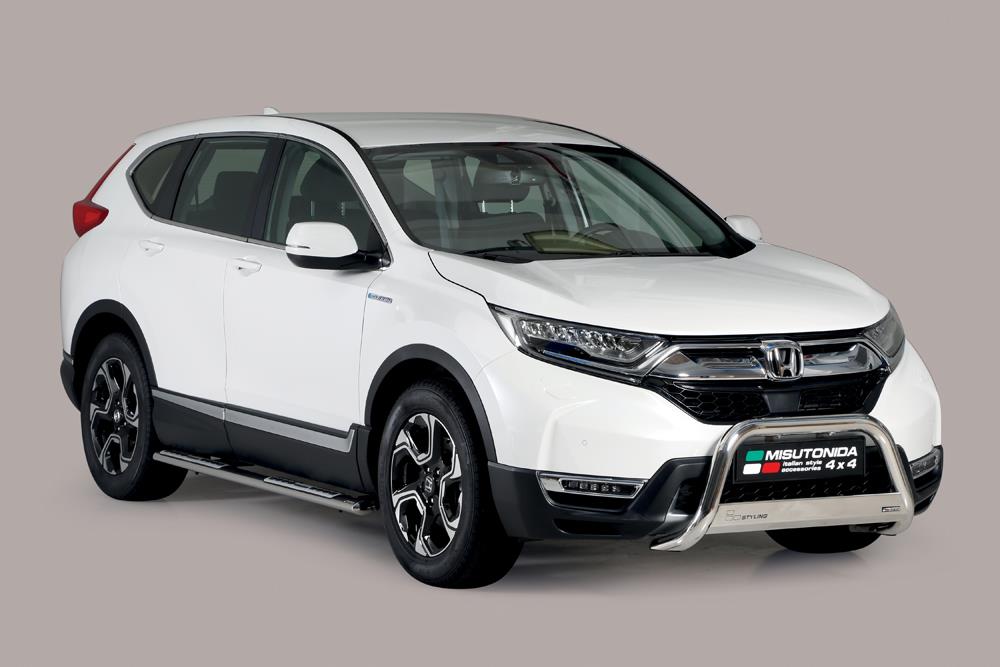 MEDIUM BAR INOX Ø 63 HONDA CRV HYBRID 2019+ CE  COMP ACC SYSTEM
