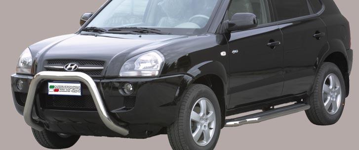 SUPER BAR INOX Ø 76 HYUNDAI TUCSON 2004/2015 CE
