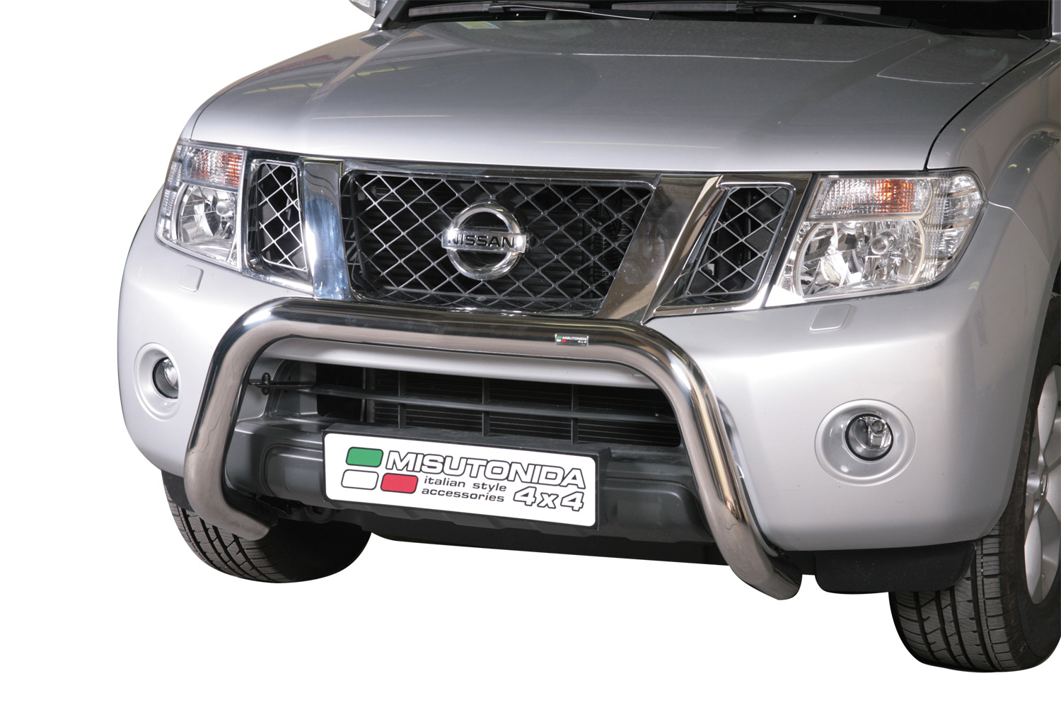 SUPER BAR INOX Ø 76 NISSAN NAVARA D40 2005/2010 CE
