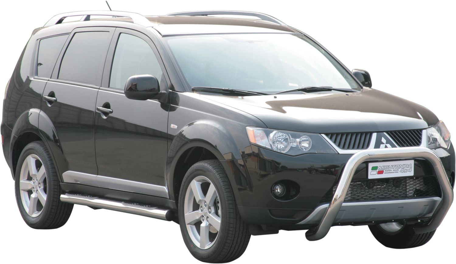SUPER BAR INOX Ø 76 MITSUBISHI OUTLANDER 2007/2009 CE