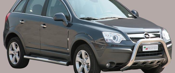 SUPER BAR INOX Ø 76 OPEL ANTARA 2007+ CE