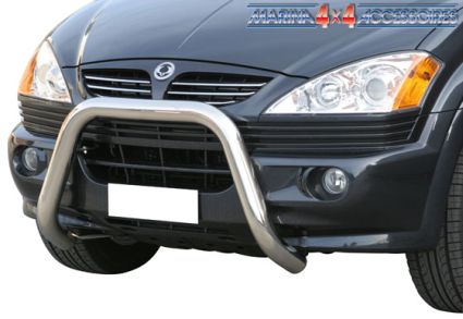 SUPER BAR INOX Ø 76 SSANGYONG KYRON 2007+ CE