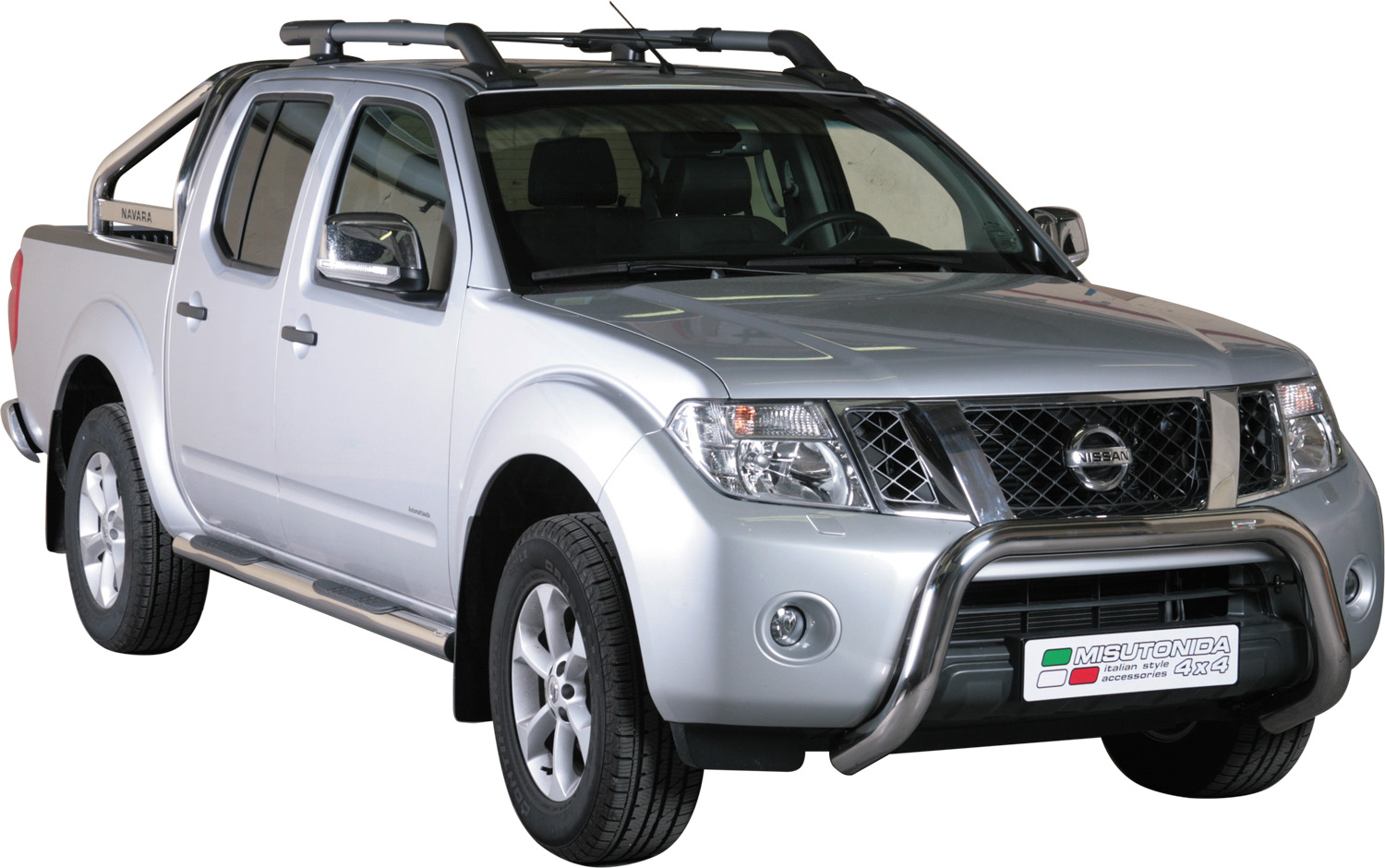 SUPER BAR INOX Ø 76 NISSAN NAVARA D40/PATHFINDER 2010+ CE V6