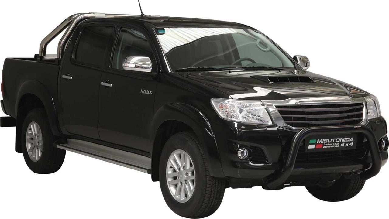 SUPER BAR INOX Ø 76 NISSAN NAVARA D40 2010+ CE 190ch THERMOLAQUE NOIR 