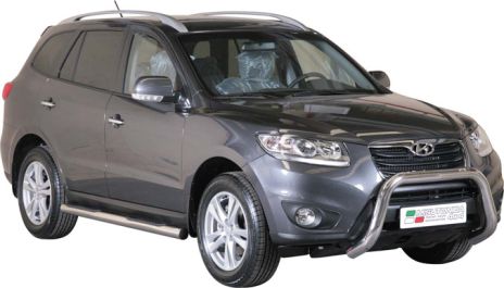 SUPER BAR INOX Ø 76 HYUNDAI SANTA FE 2010/2011 CE