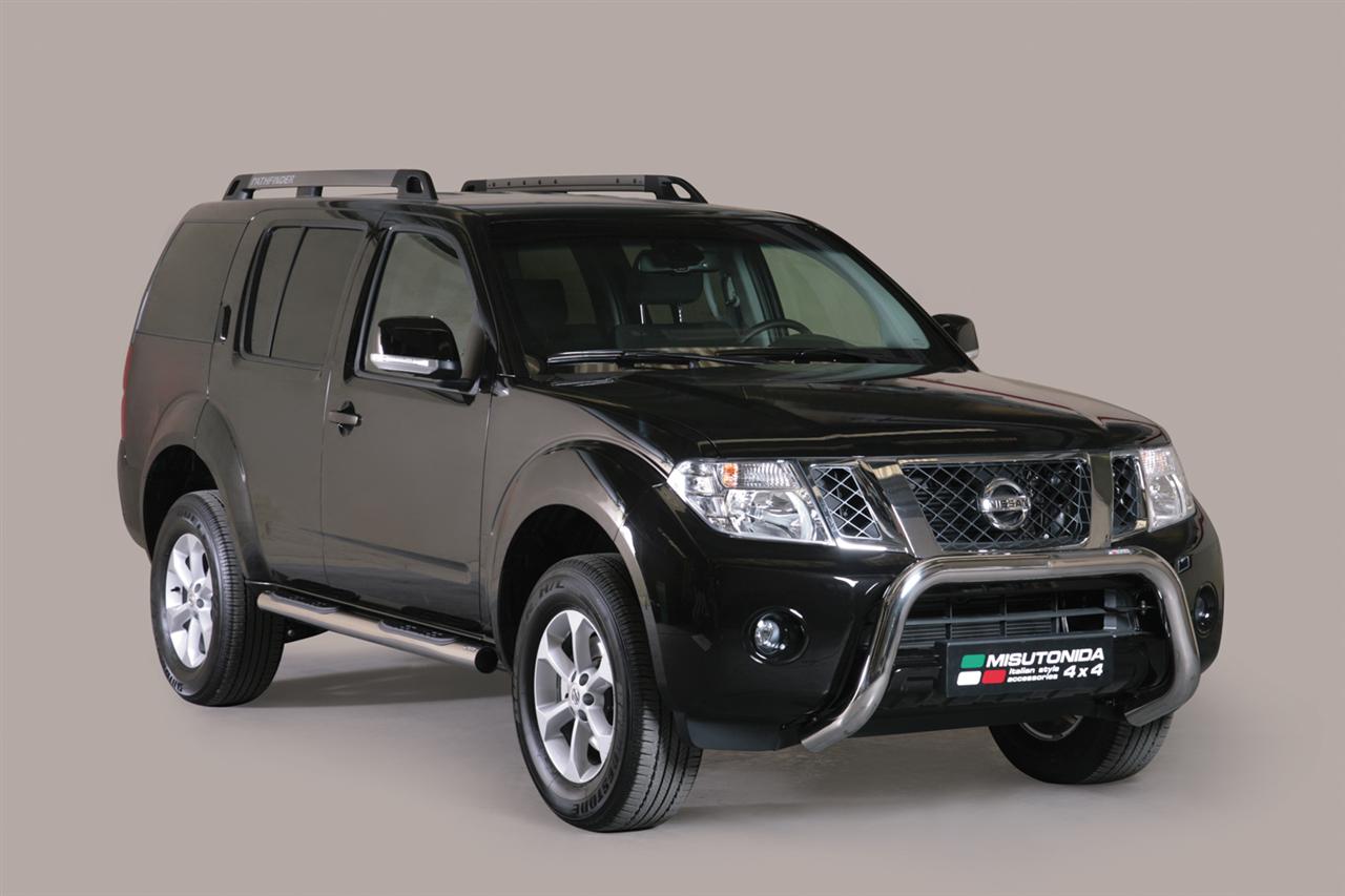 SUPER BAR INOX Ø 76 NISSAN PATHFINDER 2011+ CE 190ch