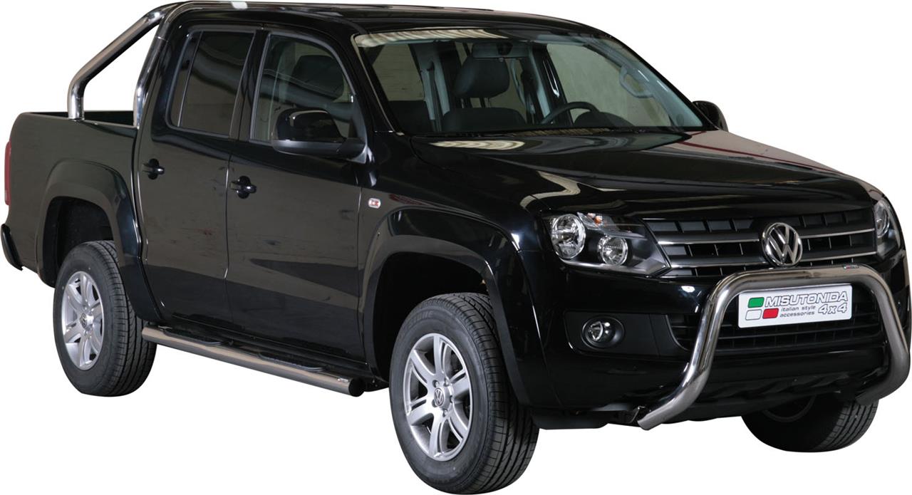 SUPER BAR INOX Ø 76 VOLKSWAGEN AMAROK 2010+ CE